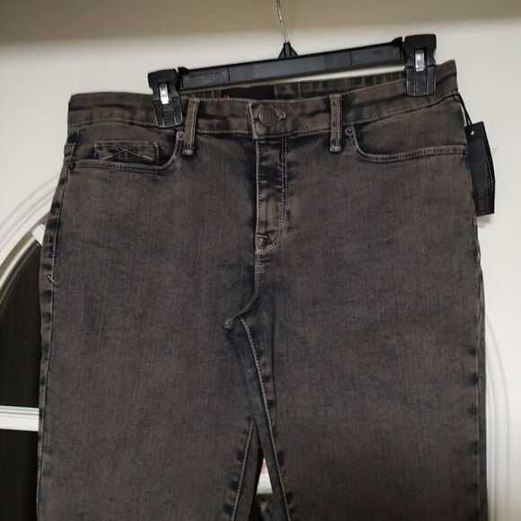 NWT Denimocracy Brown Blue Colored Skinny Jeans Size Women's 30 - Picture 2 of 3